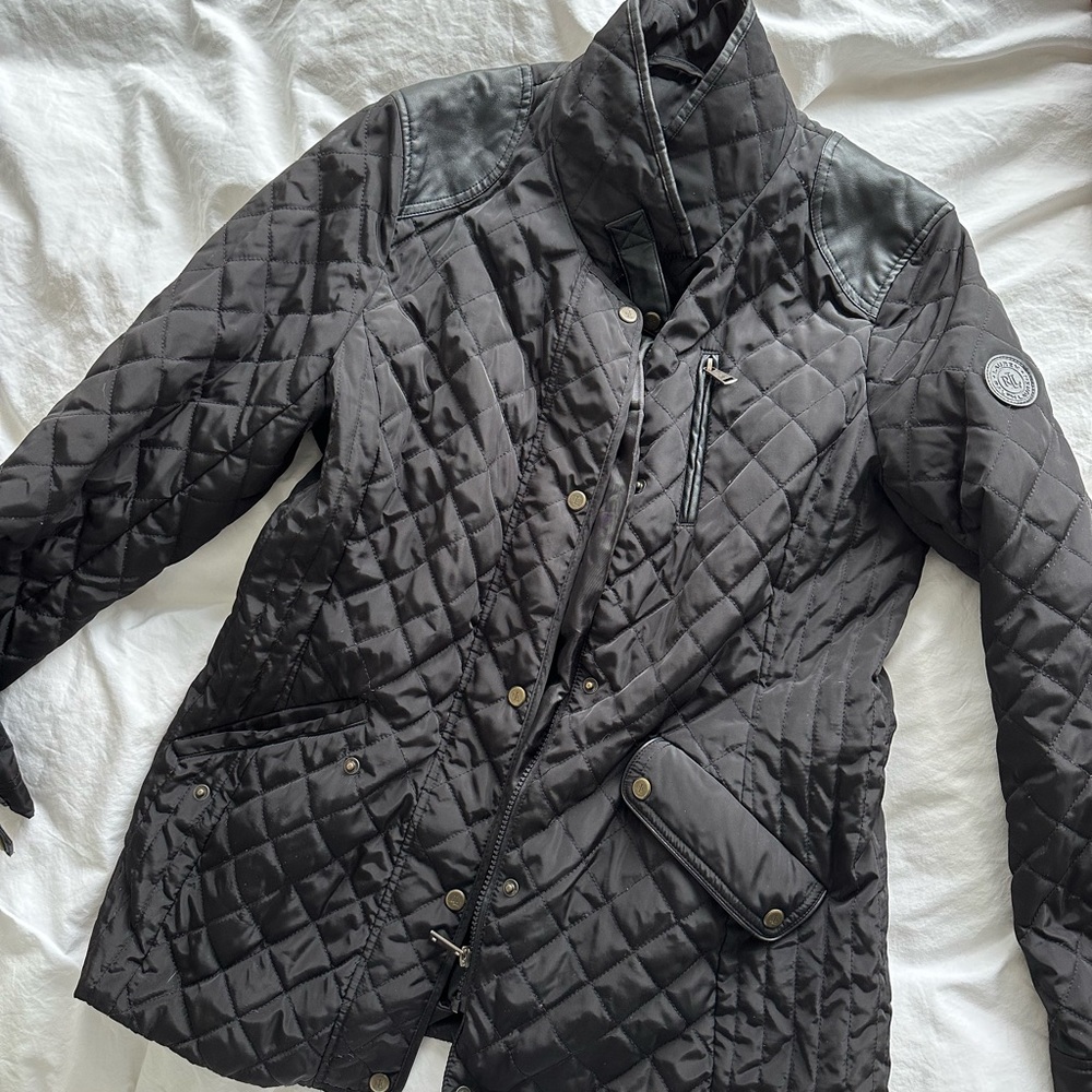 Ralph Lauren Black Quilted Jacket